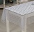 TC374-001  Клеенка  VALENCIA 3D transparent (1,37*20м)
