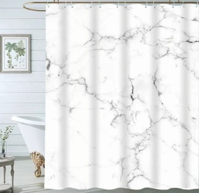 YT-Marble22 Шторы полиэстер для в/к с утяжелителем Marble"ZALEL" 180*200 