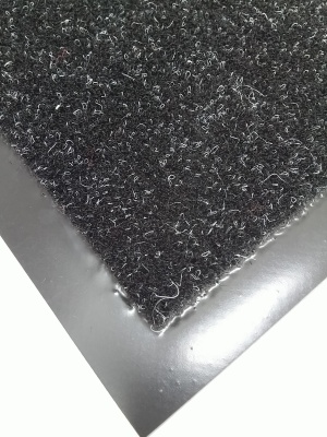 Коврик влаговпитывающий "ЛОФТ" 40*60см черный 15шт/уп