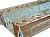DS-8004F Клеенка  "VALENCIA" metallic print  на тканевой основе  (1,37*20м) 