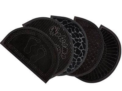 Коврик придверный ComeForte УЮТ "Классик" 40х60 см п/кр 30шт/уп черный